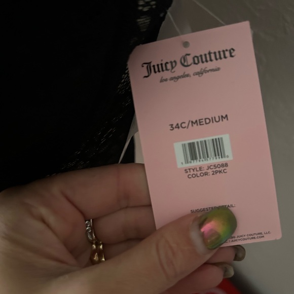2pc Juicy Couture intimate set - Picture 4 of 5